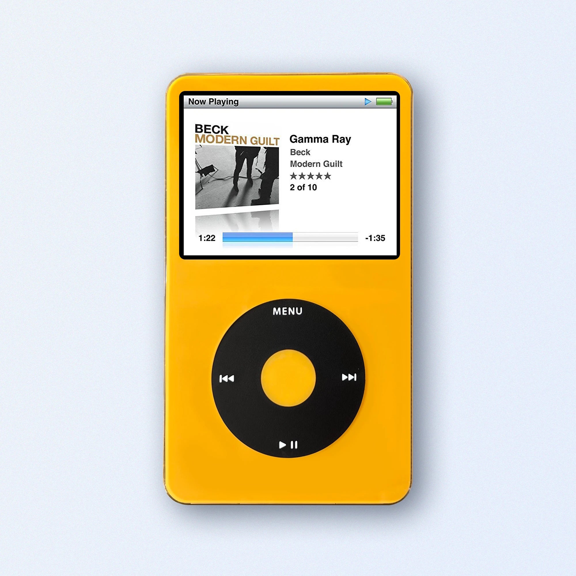 Bluetooth iPod Classic Yellow 5th Generation upgraded with SDXC