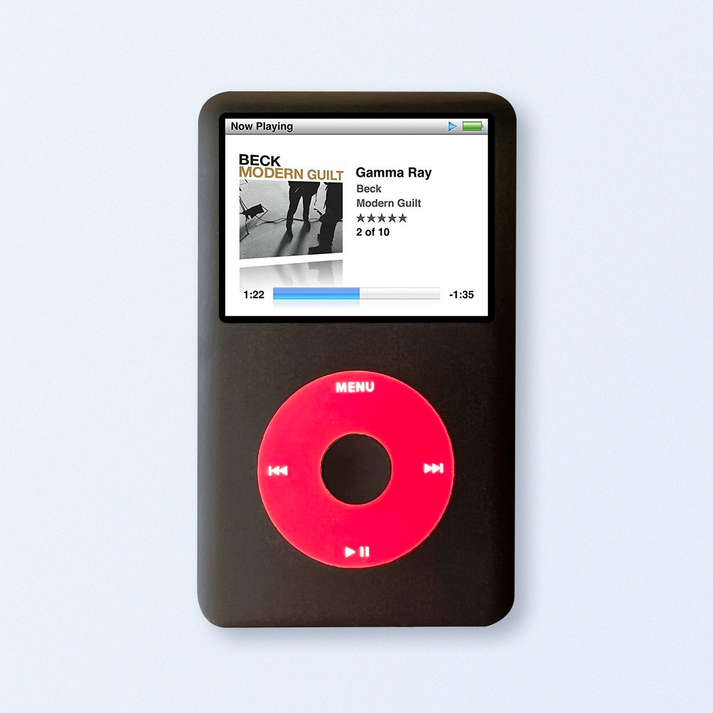 iPod Classic 7th Gen Black upgraded iFlash Personalized Media Player
