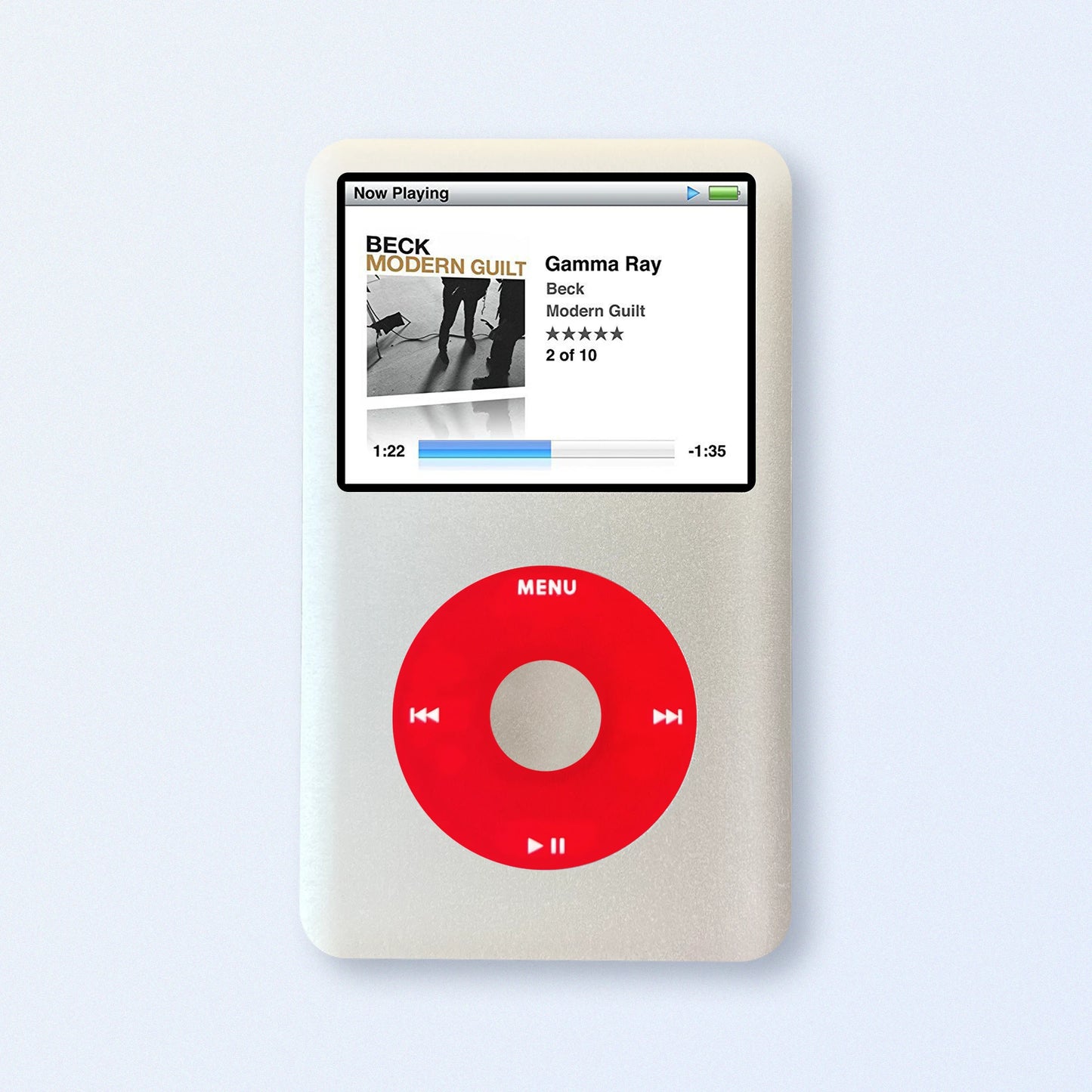 Silver iPod Classic 7th Gen upgraded SDXC Personalised Media Player