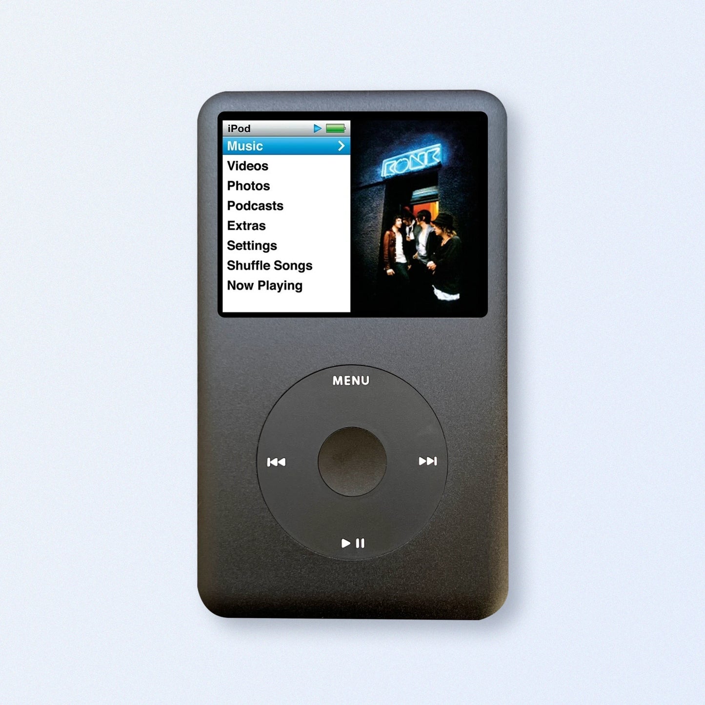Bluetooth modded iPod Classic 7th Gen Black upgraded SDXC Personalised Media Player
