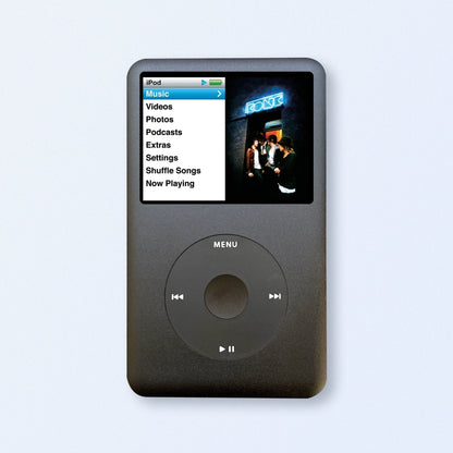 Bluetooth modded iPod Classic 7th Gen Black upgraded SDXC Personalised Media Player