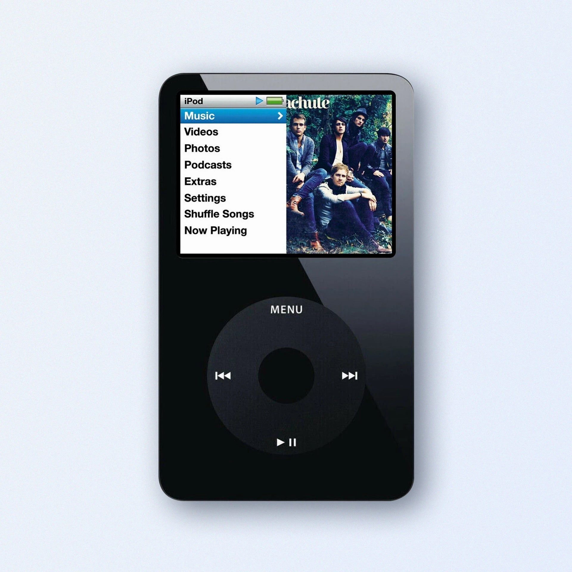 Bluetooth iPod Classic Black 5th Generation upgraded with