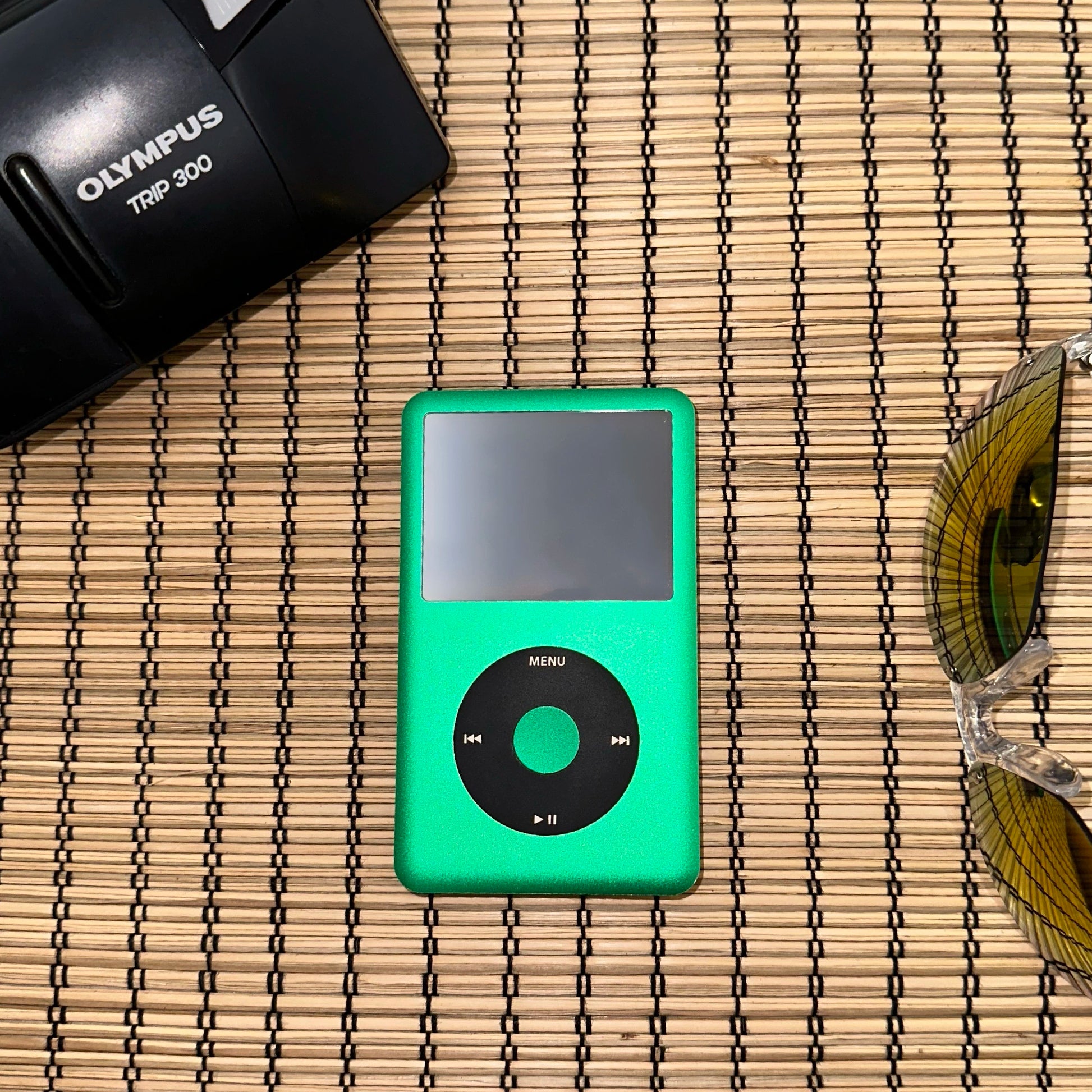 Green iPod Classic 7th Gen upgraded SDXC Personalised Media Player Green iPod Classic 7th Gen upgraded SDXC Personalised Media Player