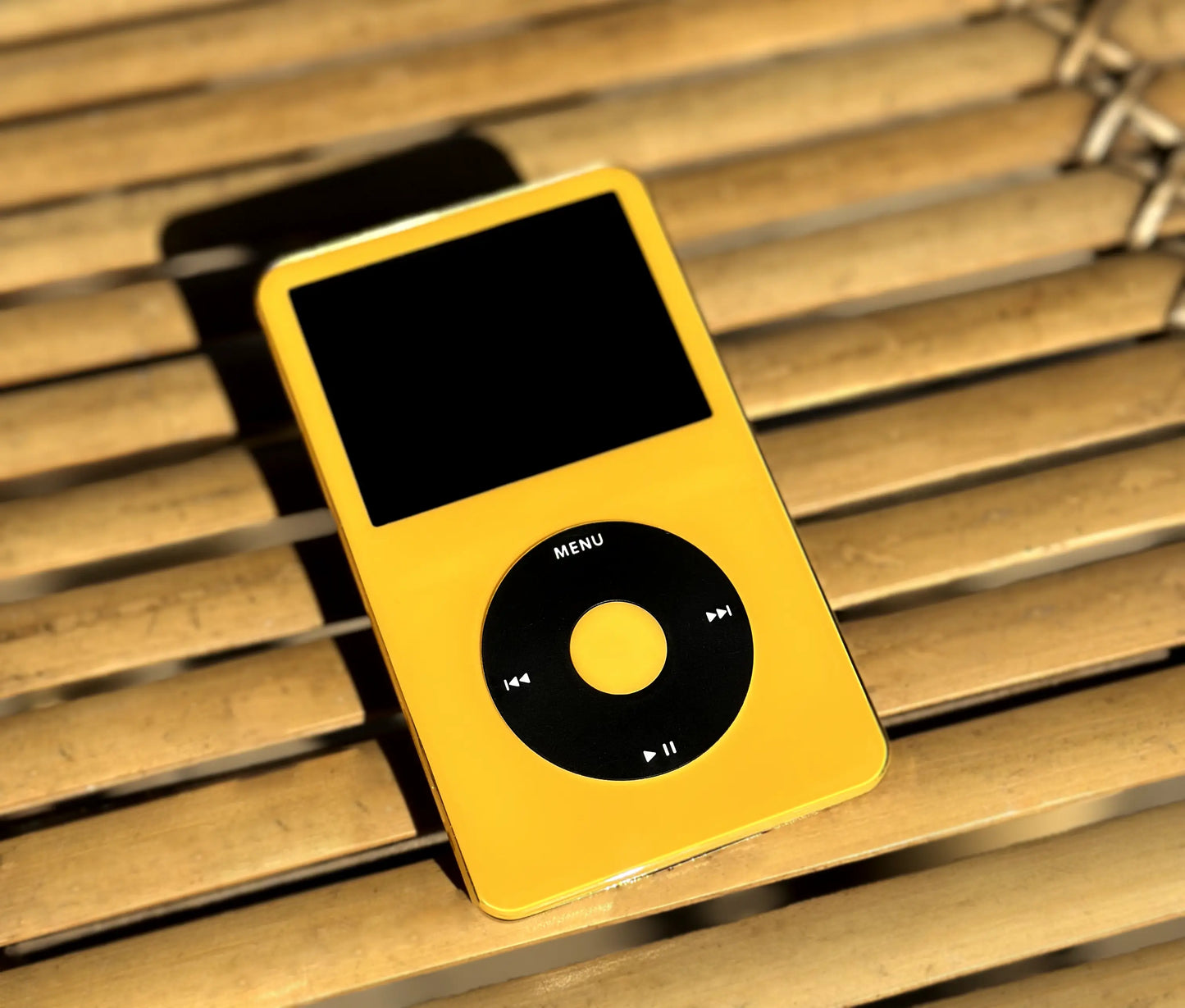 Bluetooth iPod Classic Yellow 5th Generation upgraded with SDXC Card