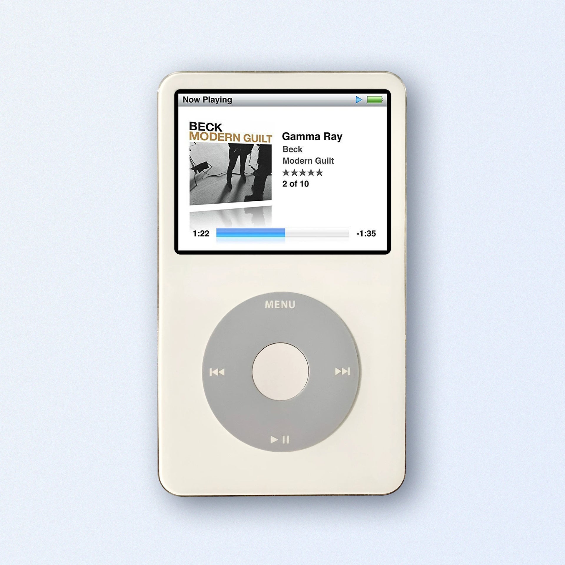 White Apple iPod Classic 5th Generation upgraded with SDXC Card White Apple iPod Classic 5th Generation upgraded with SDXC Card