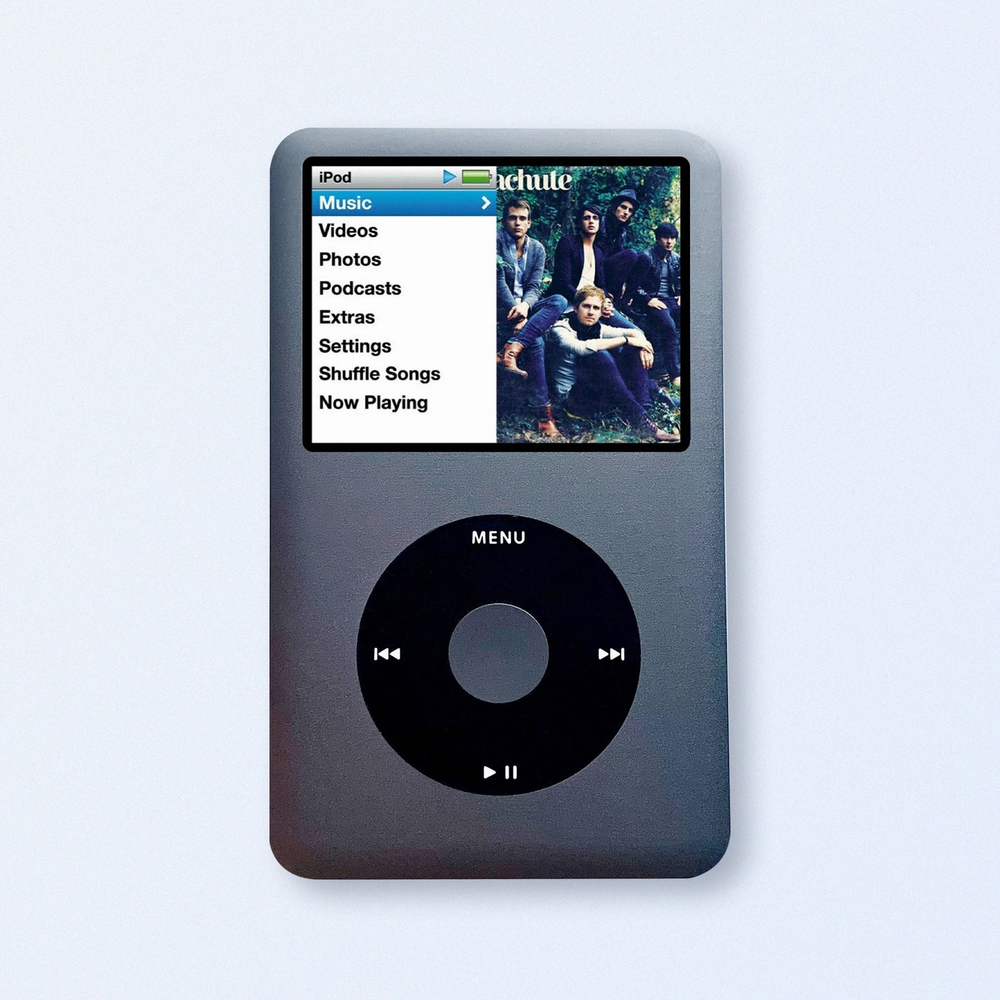 Space Gray iPod Classic 7th Gen upgraded SDXC Personalised Media Player
