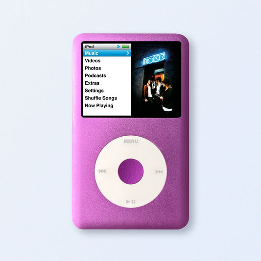 Purple iPod Classic 7th Gen upgraded SDXC Personalised Media Player